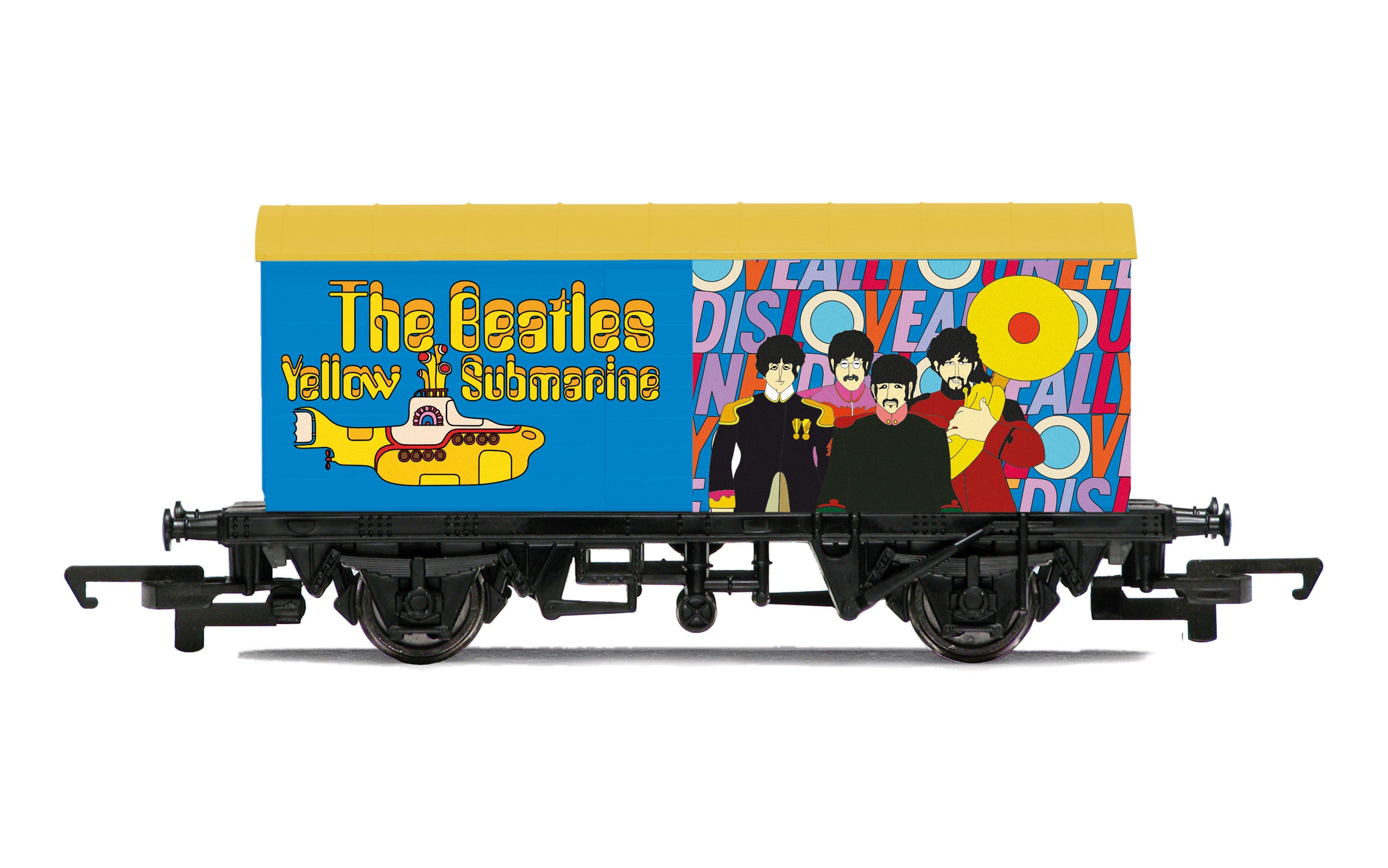 Hornby R60010 Wagons The Beatles  YELLOW SUBMARINE LWB VAN
