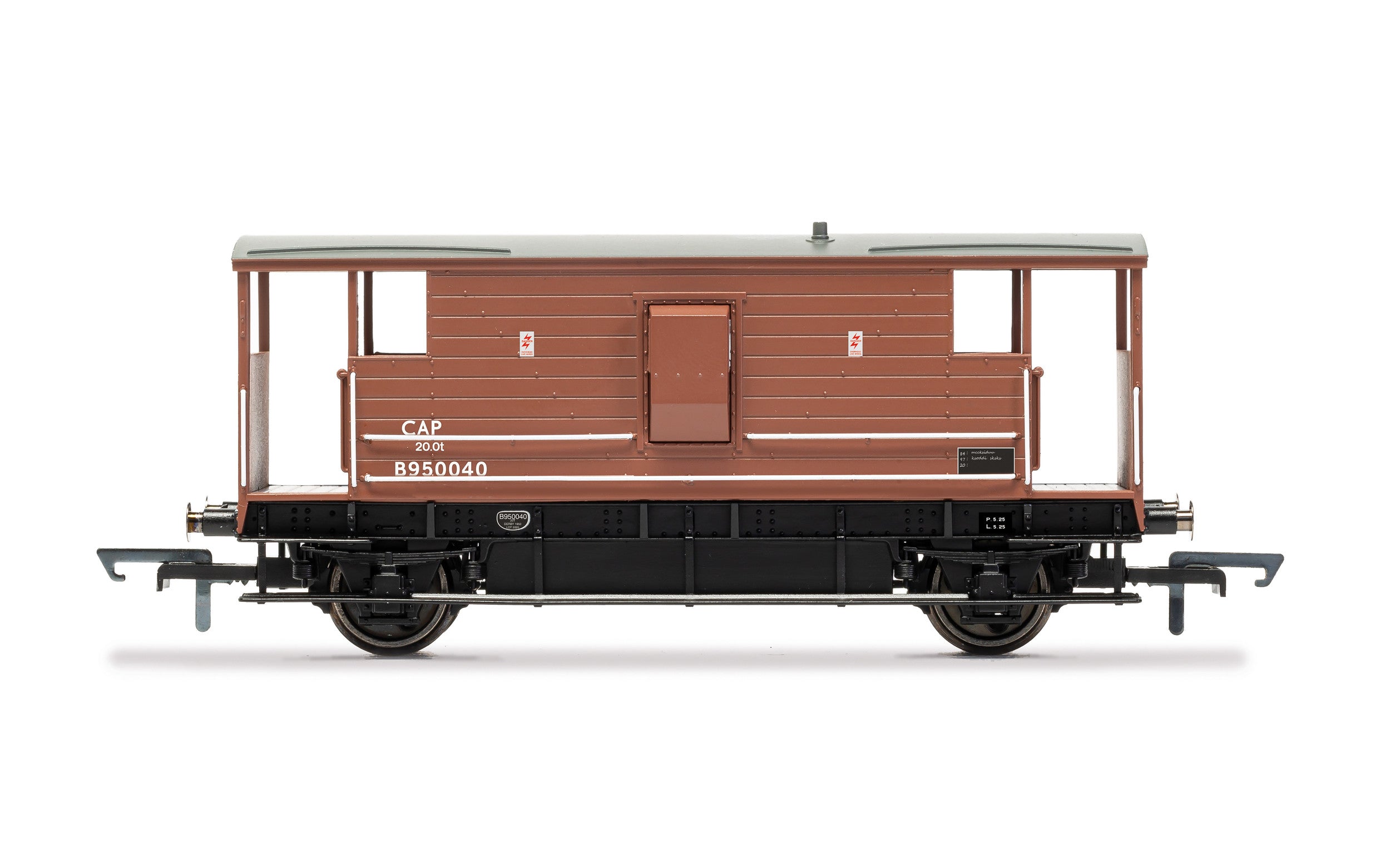 Hornby R60019 Wagons BR (ExLMS)  20 T Brake Van  B950040 - Era 4