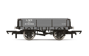 Hornby R60022 Wagons 3 Plank Wagon  LMS - Era 3