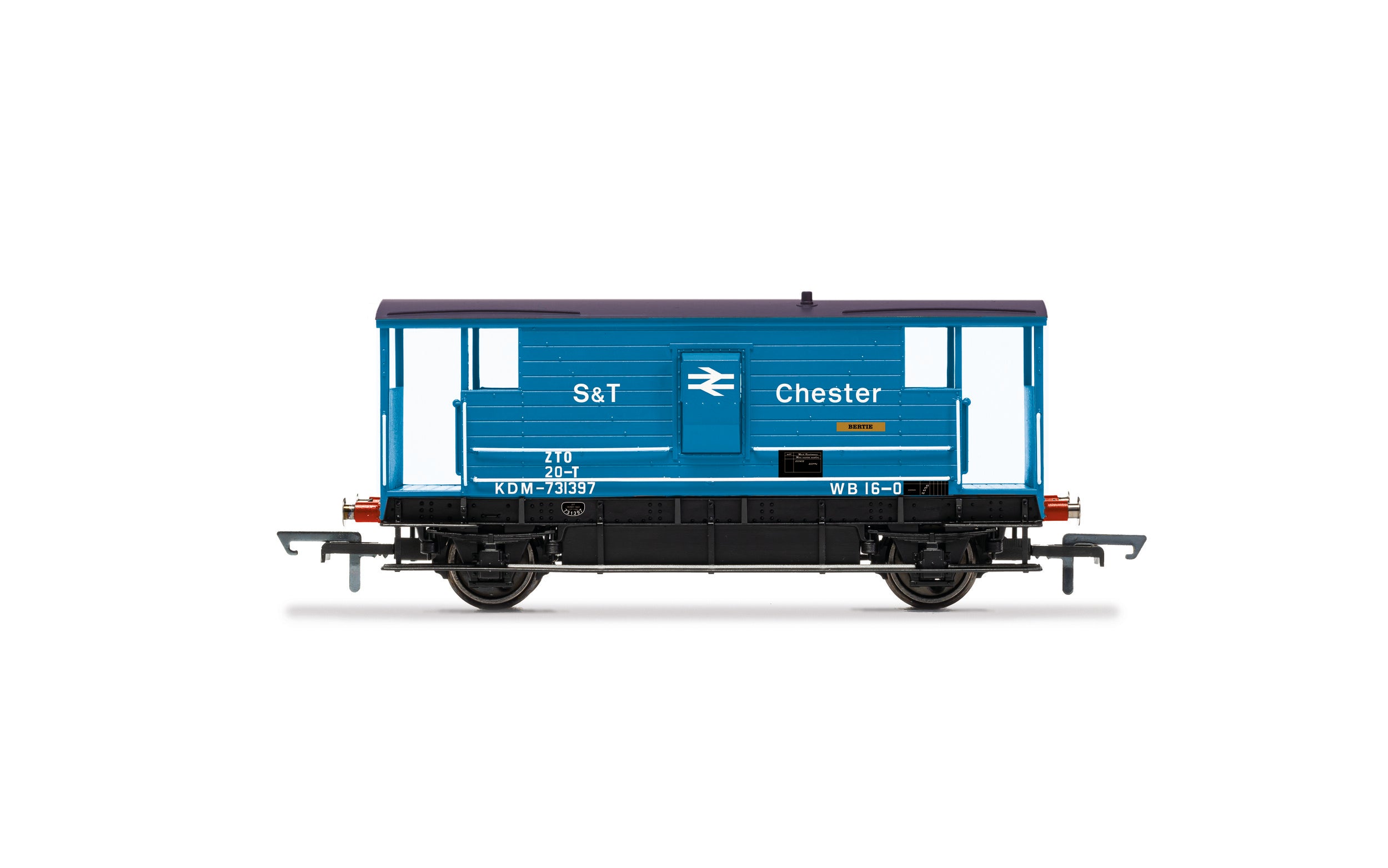 HORNBY R60088  S&T BR EX LMS 20T BRAKE VAN CHESTER