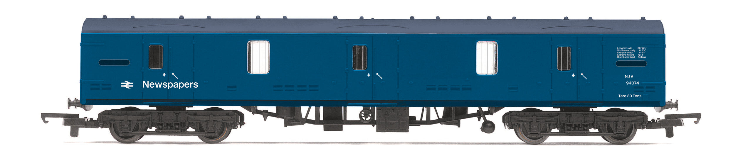 Hornby R60092 BR, Newspaper Van - Era 6