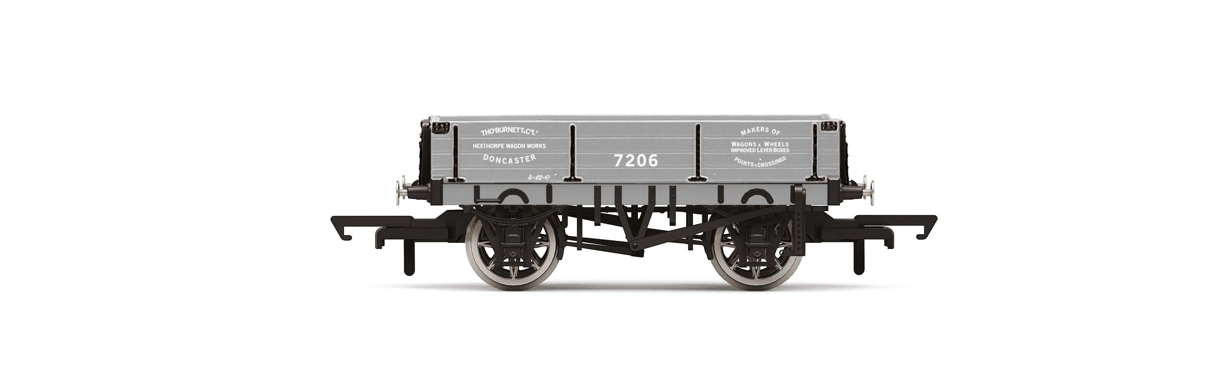 Hornby R60093 3 Plank Wagon, T. Burnett - Era 3
