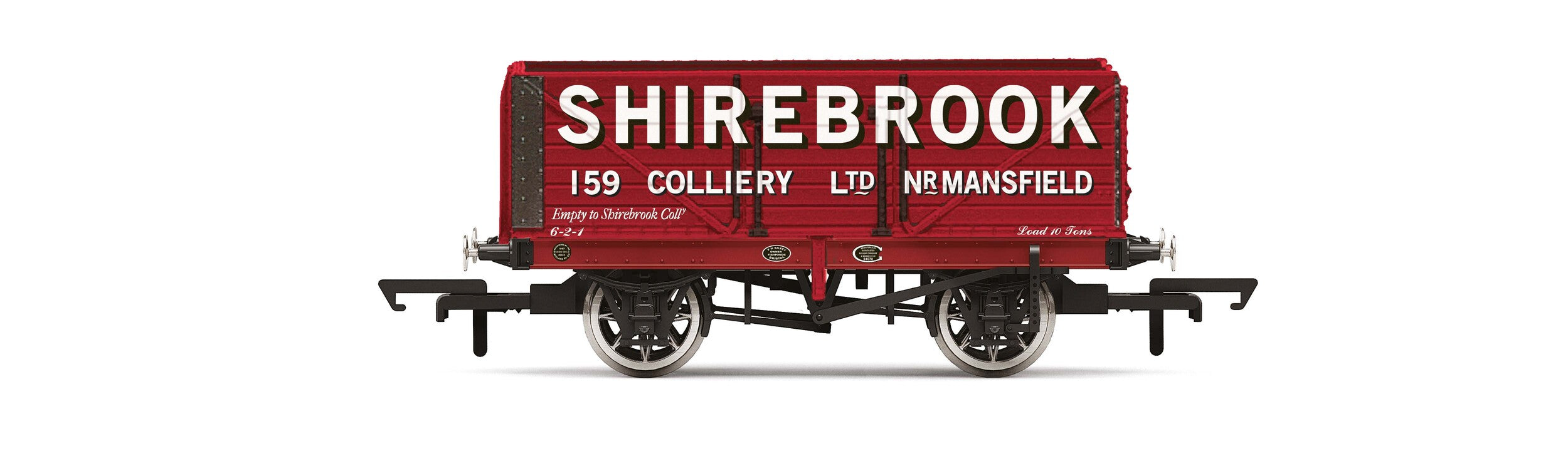 Hornby R60097 7 Plank Wagon, Shirebrook - Era 3