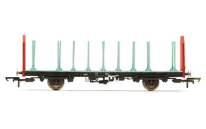 Hornby R6847 OTA Timber Wagon (Parallel Stanchions)  EWS 112188- Era 9