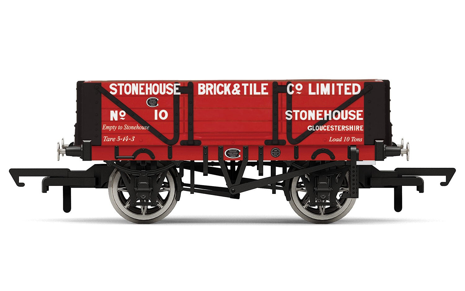Hornby R6864 4 Plank Wagon  Stonehouse 10 - Era 3