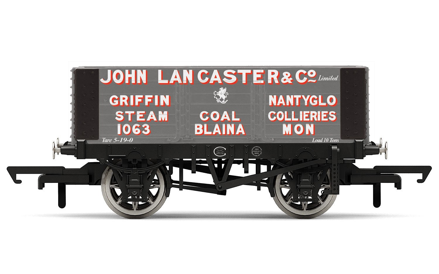 Hornby R6872 6 Plank Wagon  John Lancaster 1063 - Era 3