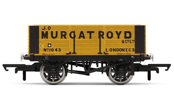 Hornby R6873 6 Plank Wagon  'J.O Murgatroyd' No. 1043 - Era 2