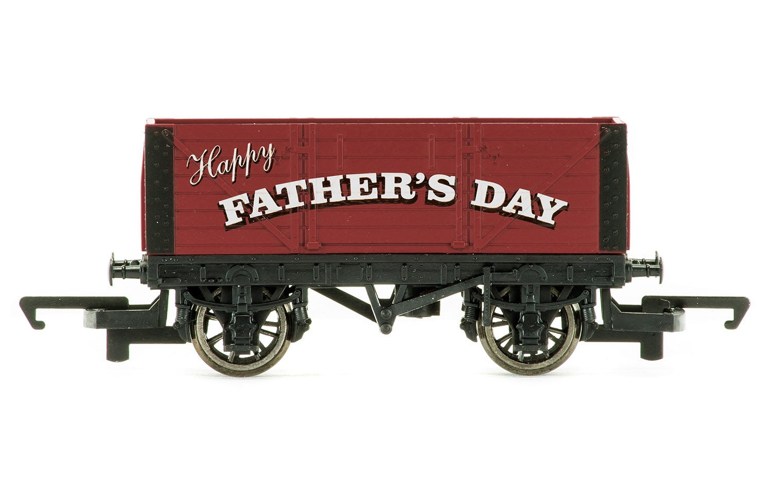 Hornby R6878 Father's Day Plank Wagon - Red