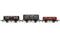 Hornby R6882 Plank Wagons  three pack  Various - Era 3