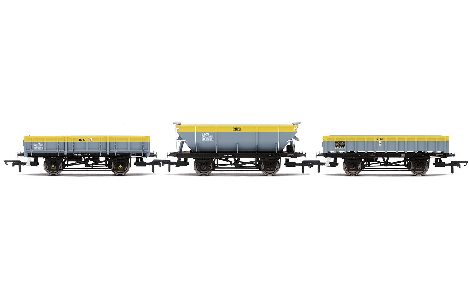 Hornby R6893 Rudd/Clam/Tope Departmental Wagon  three pack  British Rail - Era 8/9