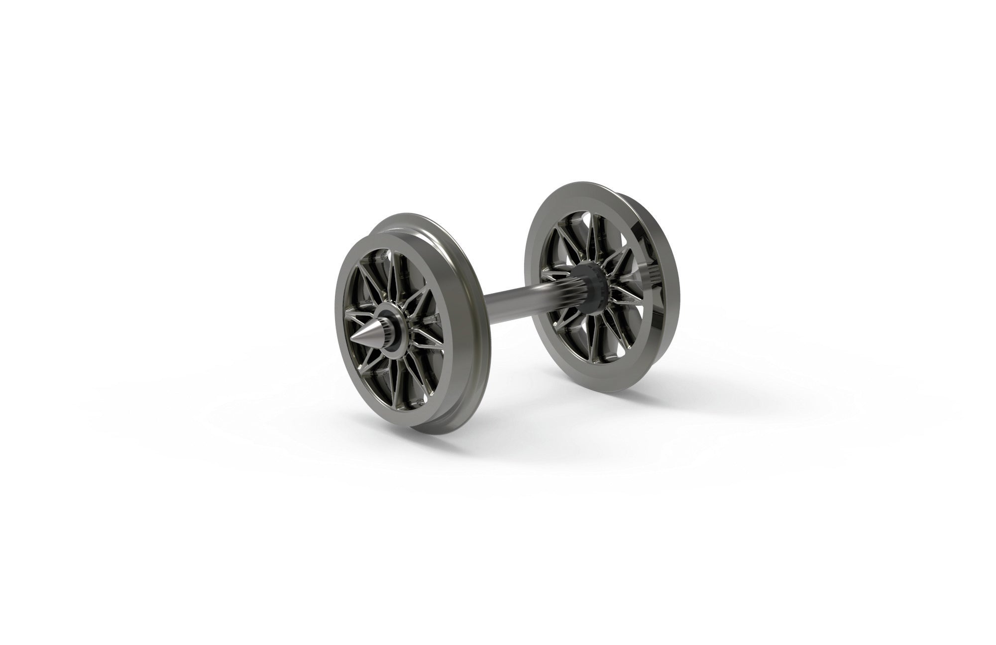 Hornby R8100  12.6mm  split spoked wheels  (Pack 10)