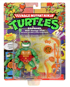 TEENAGE MUTANT NINJA TURTLES 81034 RAPHAEL WITH STORAGE SHELL