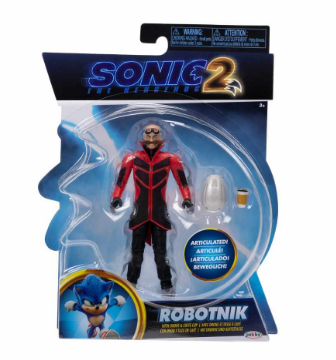SONIC THE HEDGEHOG 441266 ROBOTNIK 4 INCH ARTICULATED FIGURE