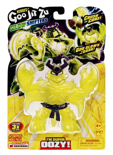 HEROES OF GOO JIT ZU 42505 GLOW SHIFTERS SCORPIUS OOZY HERO PACK