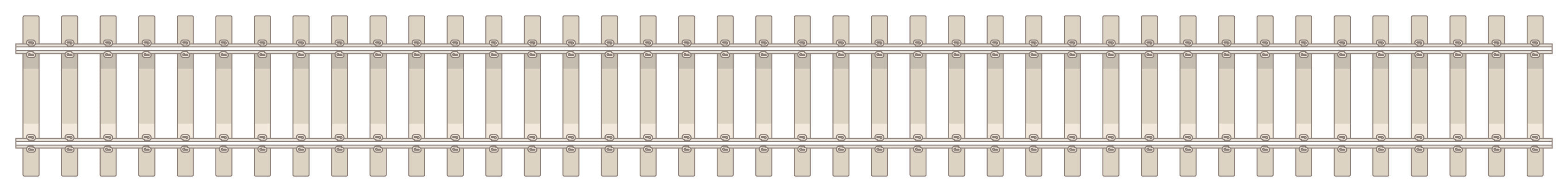 PECO SL-102 CONCRETE SLEEPER TYPE  NICKEL SILVER RAIL                    OO GAUGE STREAMLINE TRACK CODE 100 ACCESSORIES RIGID UNIT NICKEL SILVER TRACK WOODEN SLEEPERS
