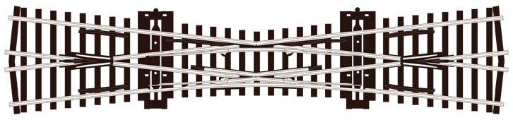PECO SL-80 SINGLE SLIP (12° ANGLE) OO GAUGE STREAMLINE TRACK CODE 100 INSULFROG POINTS TURNOUTS RIGID UNIT NICKEL SILVER TRACK WOODEN SLEEPERS