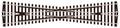 PECO SL-94 LONG CROSSING (12° ANGLE) OO GAUGE STREAMLINE TRACK CODE 100 INSULFROG POINTS TURNOUTS RIGID UNIT NICKEL SILVER TRACK WOODEN SLEEPERS