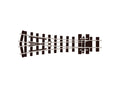 PECO SL-E497 MEDIUM  RADIUS Y TURNOUT OO-9 TRACK CODE 80