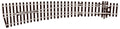 PECO SL-E87 CURVED DOUBLE RADIUS L/H OO GAUGE STREAMLINE TRACK CODE 100 INSULFROG POINTS TURNOUTS RIGID UNIT NICKEL SILVER TRACK WOODEN SLEEPERS