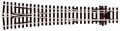 PECO SL-E98 Y LARGE RADIUS OO GAUGE STREAMLINE TRACK CODE 100 INSULFROG POINTS TURNOUTS RIGID UNIT NICKEL SILVER TRACK WOODEN SLEEPERS