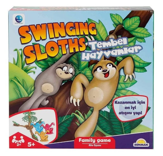 ** HALF PRICE ** TOYMASTER 1374758 SWINGING SLOTHS FAMILY GAME