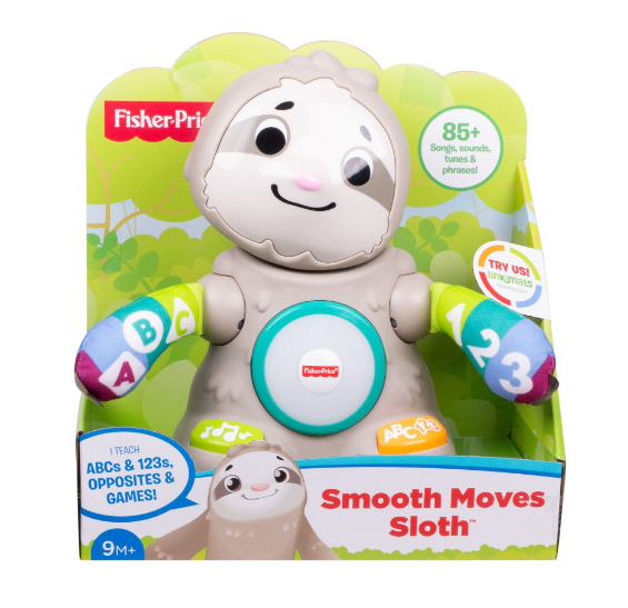 FISHER PRICE GHR18 SMOOTH MOVES SLOTH