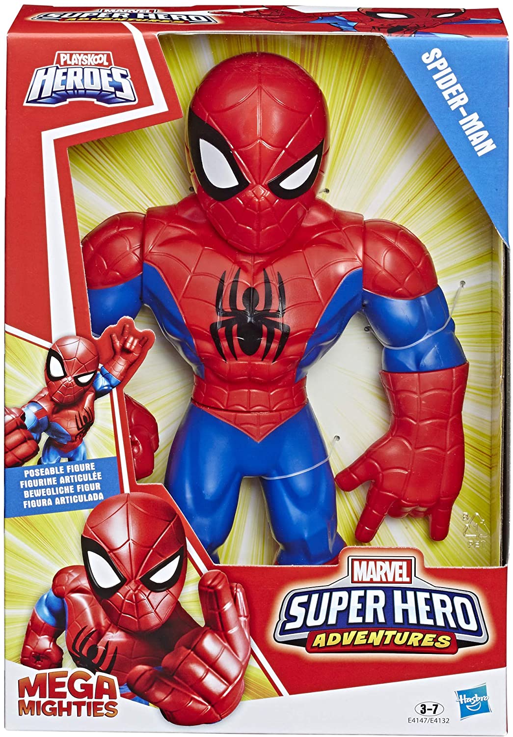 MARVEL E4147 MEGA MIGHTIES SPIDER-MAN