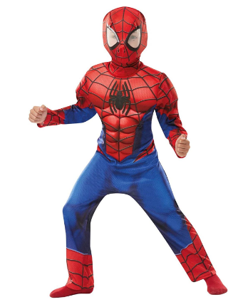 RUBIES 640841 SPIDERMAN DELUXE DRESSING UP (AGE 3-4)