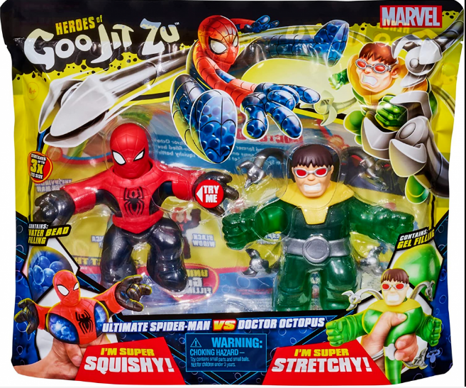 HEROES OF GOO JIT ZU 41378 MARVEL ULTIMATE SPIDERMAN VS DOCTOR OCTOPUS