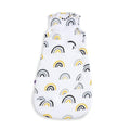 Snuz Pouch sleeping bag 0-6 months Mustard Rainbow 2.5tog