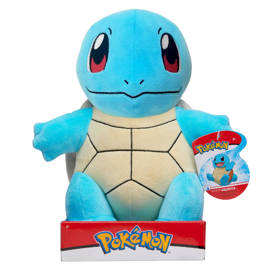 POKEMON PKW0058 12 INCH SQUIRTLE PLUSH