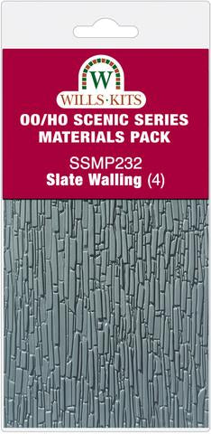 PECO WILLS KITS SSMP232  SLATE WALLING  MATERIALS PACK