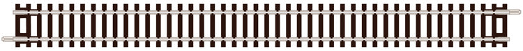 PECO ST-11 DOUBLE STRAIGHT 174MM LONG N GAUGE SETRACK CODE 80 STRAIGHT TRACK WOODEN SLEEPER TYPE  NICKEL SILVER RAIL