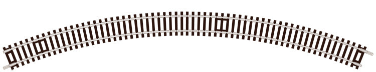 PECO ST-17 NO.3 RADIUS DOUBLE CURVE 298.5MM (11¾IN)  N GAUGE SETRACK CODE 80 CURVED TRACK WOODEN SLEEPER TYPE  NICKEL SILVER RAIL