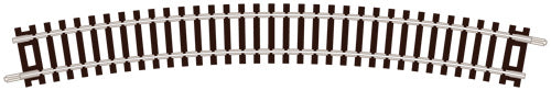 PECO ST-18 NO.4 RADIUS STANDARD CURVE 333.4MM (13IN)  N GAUGE SETRACK CODE 80 CURVED TRACK WOODEN SLEEPER TYPE  NICKEL SILVER RAIL
