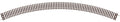PECO ST-19 NO.4 RADIUS DOUBLE CURVE 333.4MM (13IN)  N GAUGE SETRACK CODE 80 CURVED TRACK WOODEN SLEEPER TYPE  NICKEL SILVER RAIL