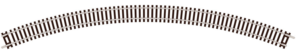 PECO ST-19 NO.4 RADIUS DOUBLE CURVE 333.4MM (13IN)  N GAUGE SETRACK CODE 80 CURVED TRACK WOODEN SLEEPER TYPE  NICKEL SILVER RAIL