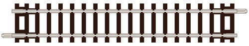 PECO ST-1 STANDARD STRAIGHT 87MM LONG N GAUGE SETRACK CODE 80 STRAIGHT TRACK WOODEN SLEEPER TYPE  NICKEL SILVER RAIL
