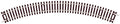 PECO ST-221 NO.1 RADIUS DOUBLE CURVE  371MM (14IN) RADIUS OO GAUGE SETRACK CODE 100 RIGID UNIT NICKEL SILVER TRACK WOODEN SLEEPERS