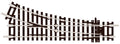 PECO ST-240 NO.2 RADIUS  R/H TURNOUT  INSULFROG OO GAUGE SETRACK CODE 100 TURNOUTS POINTS RIGID UNIT NICKEL SILVER TRACK WOODEN SLEEPERS