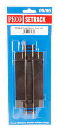 PECO ST-264 STRAIGHT ADDON TRACK UNIT FOR LEVEL CROSSING  OO GAUGE SETRACK CODE 100 ACCESSORIES RIGID UNIT NICKEL SILVER TRACK WOODEN SLEEPERS