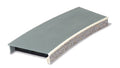 PECO ST-293 PLATFORM SYSTEM  CURVED UNIT  STONE TYPE OO GAUGE SETRACK CODE 100 ACCESSORIES RIGID UNIT NICKEL SILVER TRACK WOODEN SLEEPERS