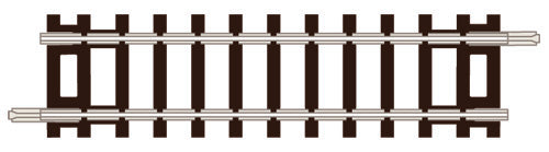PECO ST-2 SHORT STRAIGHT 58MM LONG N GAUGE SETRACK CODE 80 STRAIGHT TRACK WOODEN SLEEPER TYPE  NICKEL SILVER RAIL