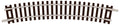 PECO ST-3 NO.1 RADIUS STANDARD CURVE 228MM (9IN)  N GAUGE SETRACK CODE 80 CURVED TRACK WOODEN SLEEPER TYPE  NICKEL SILVER RAIL