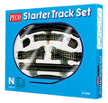 PECO ST-300 STARTER TRACK SET COMPLETE BOXED N GAUGE SETRACK CODE 80 UNIVERSAL  RIGID TRACK TRACKAGE SYSTEM