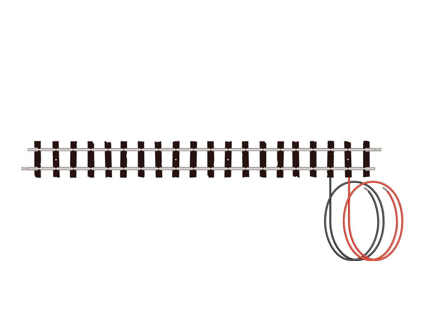 PECO ST-413 OO-9 TRACK CODE 80 STANDARD STRAIGHT WIRED