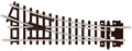 PECO ST-5 NO.1 RADIUS R/H TURNOUT INSULFROG N GAUGE SETRACK CODE 80 TURNOUTS POINTS TRACK  NICKEL SILVER RAIL