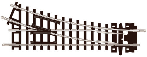 PECO ST-5 NO.1 RADIUS R/H TURNOUT INSULFROG N GAUGE SETRACK CODE 80 TURNOUTS POINTS TRACK  NICKEL SILVER RAIL