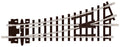 PECO ST-6 NO.1 RADIUS L/H TURNOUT INSULFROG N GAUGE SETRACK CODE 80 TURNOUTS POINTS TRACK  NICKEL SILVER RAIL