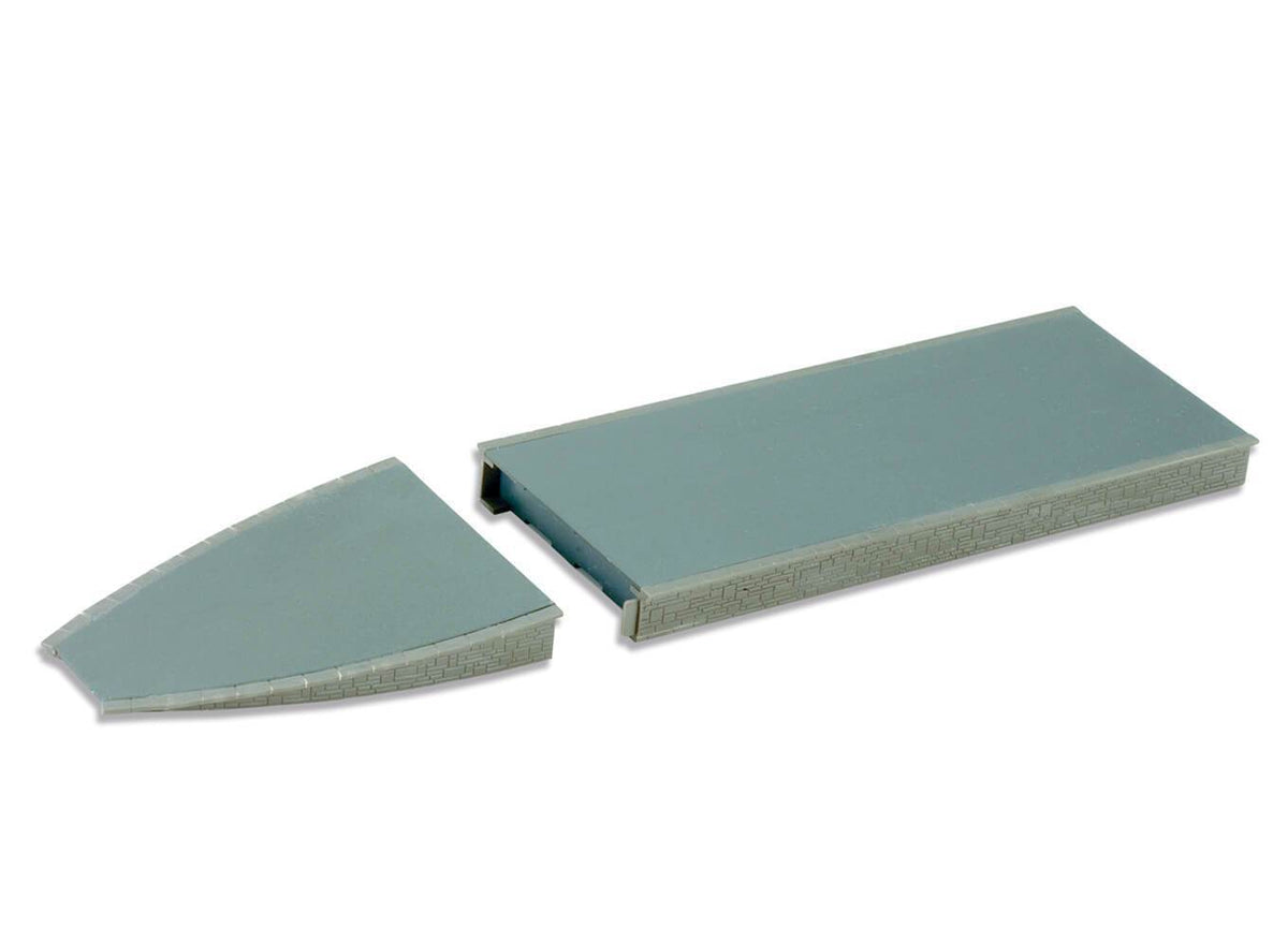 PECO ST-91 COMPLETE PLATFORM SYSTEM STONE TYPE N GAUGE SETRACK CODE 80 ACCESSORIES